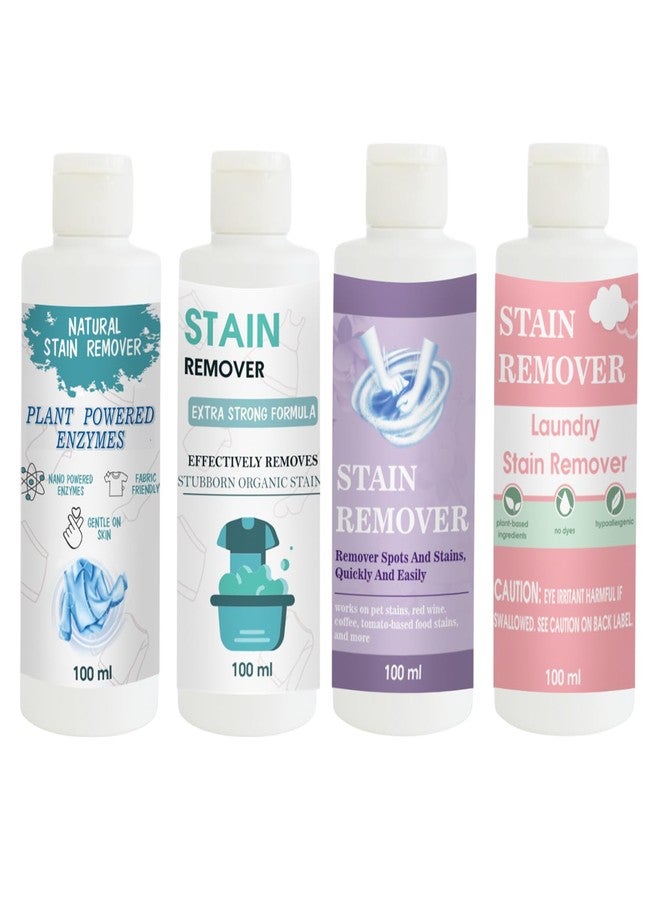 مجموعة مزيلات البقع من توفوس، تتضمن مزيل بقع القمصان والدمى والبقع البنفسجية والوردية | محلول تنظيف متعدد الأسطح للملابس والأقمشة والمفروشات (100 غرام لكل عبوة) - Image 1